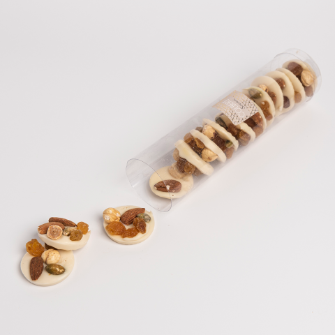 Mendiants - Chocolat Blanc