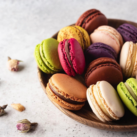 coffret 8 macarons